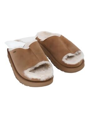 UGG Womens Greenport Slide Sandal Chestnut Size 7